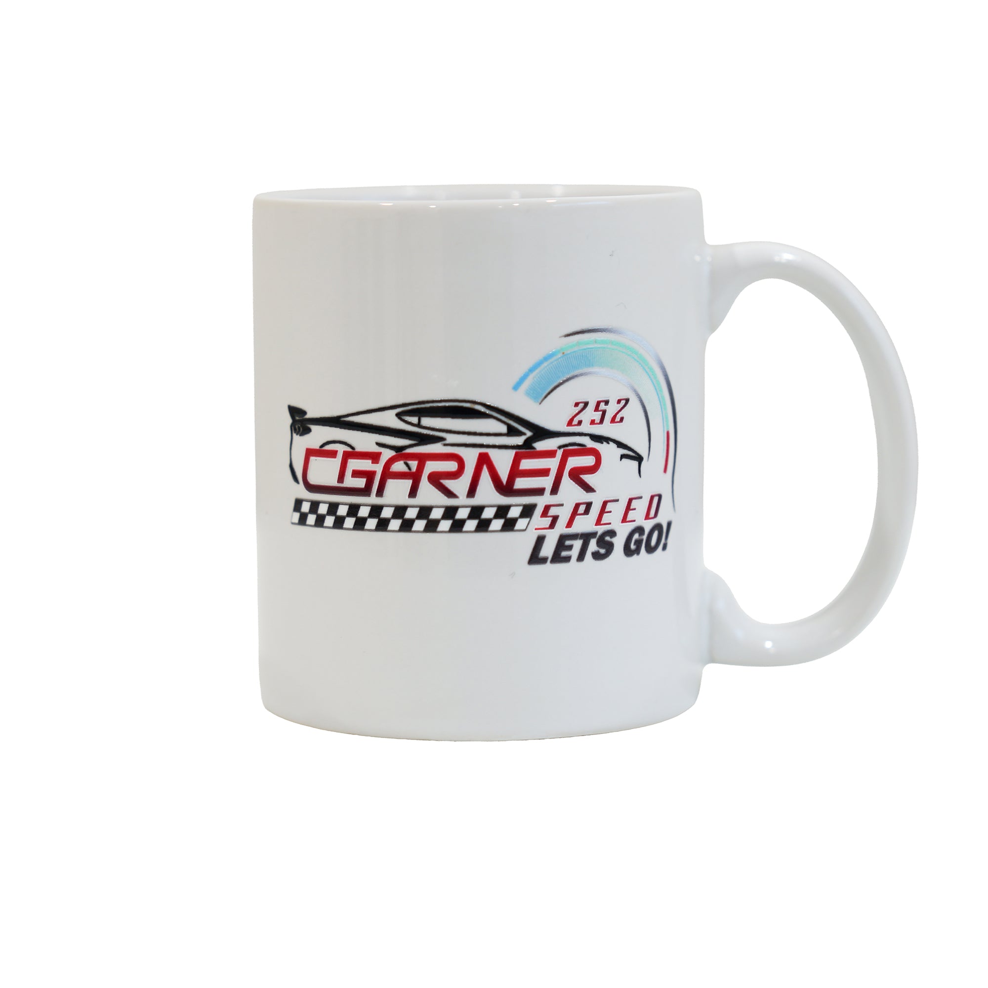 CGARNERSPEED COFFEE MUG WHITE