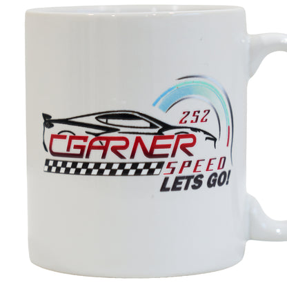 CGARNERSPEED COFFEE MUG WHITE