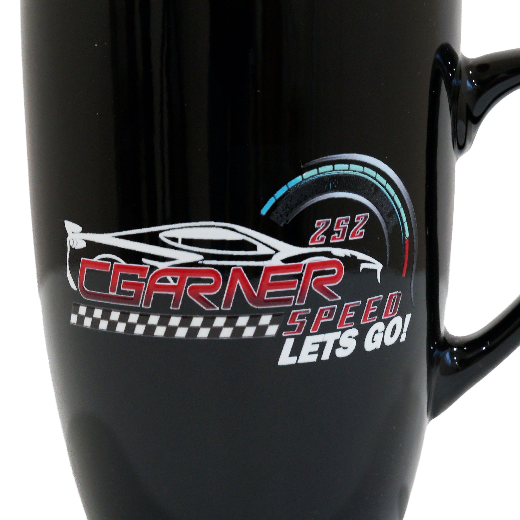 CGARNERSPEED COFFEE MUG BLACK