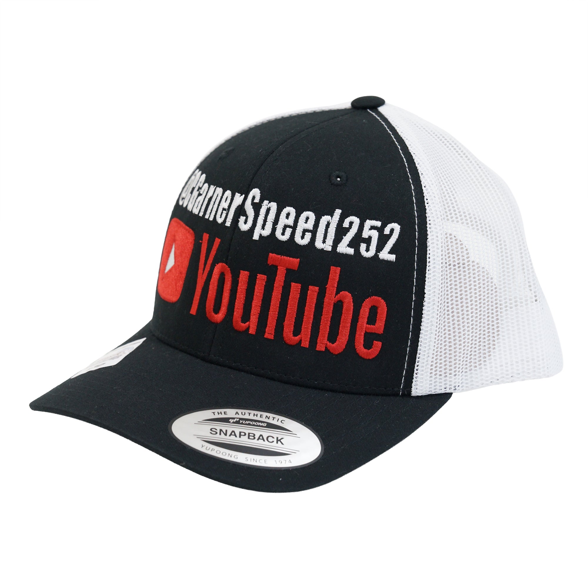 CGARNERSPEED TRUCKER HAT WHITE
