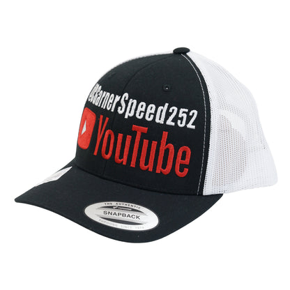 CGARNERSPEED TRUCKER HAT WHITE