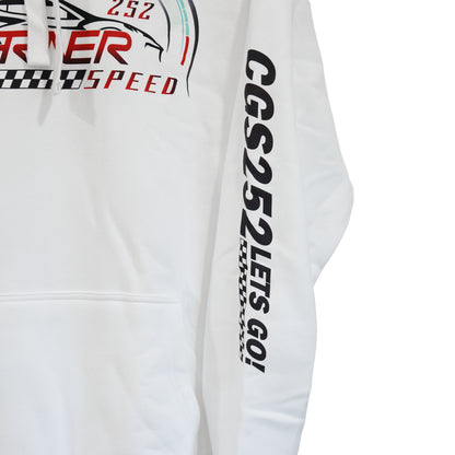 CGARNERSPEED HOODIE WHITE